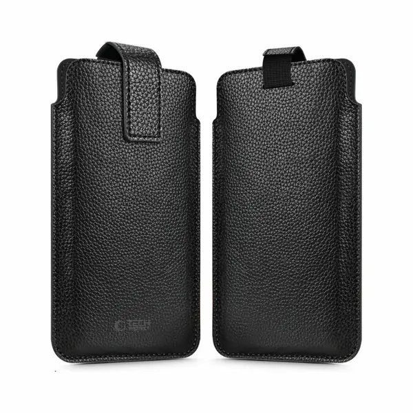 Tech Protect Handyhülle SM65 6, 0 Bis 6, 9 Zoll, Innenfutter Schützt Und Reinigt Das Display Beim Herausnehmen thumbnail