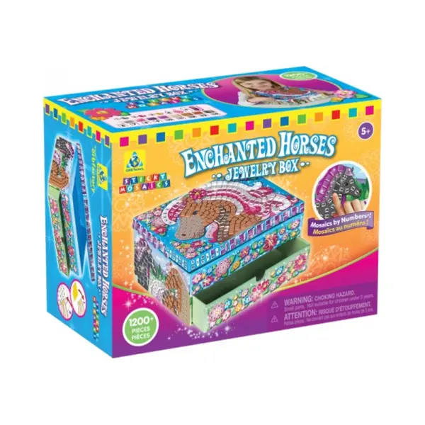 Orb Factory Enchanted Horses Jewelry Box thumbnail