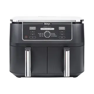 Ninja AF400EU Fritteuse Doppel 9,5 l Eigenständig 2470 W Heißluftfritteuse Schwarz
