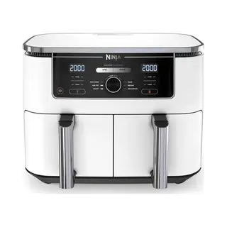 Ninja AF400EU Doppel 9,5 l Eigenständig 2470 W Heißluftfritteuse Weiß