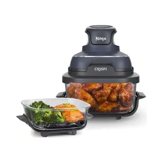 Ninja CRISPi Einzelbild 3,8 l 1700 W Heißluftfritteuse Blau, Grau, Transparent