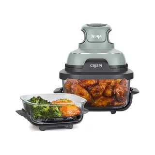 Ninja CRISPi Einzelbild 3,8 l 1700 W Heißluftfritteuse Grün, Grau, Transparent