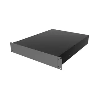 Hammond Black Aluminium Instrument Case, 89 x 422 x 559mm