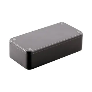 Hammond 1591 Series Black Flame Retardant Abs Enclosure, IP54, Black Lid, 112 x 62 x 31mm