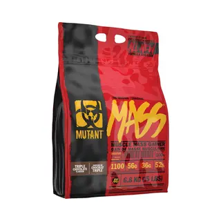 Mutant Mass - Muscle Mass Gainer - Weight Gainer / Mass Gainer - Triple Chocolate - 6800 Gram (24 Shakes)