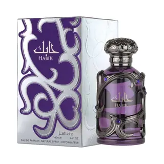 Lattafa Habik – Spicy, Aromatic, Woody, Musky, Eau De Parfum Spray Long-Lasting Duft Für Männer, 100 Ml