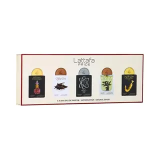 Lattafa Pride Eau De Parfum Gift Set Collection No.2 (5 X 20ml) | Luxury Perfume Gift Set For Men & Women | Long-Lasting Arabian Fragrances | Travel
