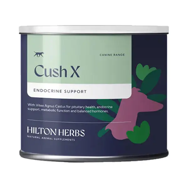 Hilton Herbs Cush X Natural Dog Supplement. 100% Natural Ingredients. Normal Adrenal Gland Function & Support. For Older Dogs With Pituitary Or thumbnail