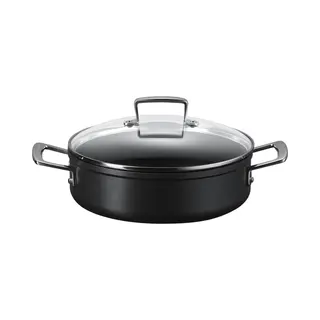 Le Creuset 51113280010500 Kochtopf 5,4 l Rund Schwarz