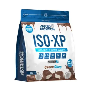 Applied Nutrition Iso Xp Whey Isolate - Whey Protein Isolate Powder, Iso-Xp Funky Yummy Flavours (1kg - 40 Servings) (Choco Coco)