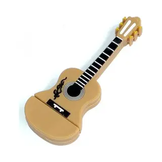 Ulticool Guitar 16GB Usb Musical Instrument Flash Pen Drive Memory Thumb Stick Data Storage Beige
