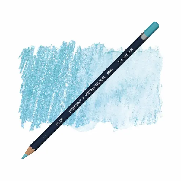 Derwent Watercolour Potlood - Turquoise Blue 39 thumbnail