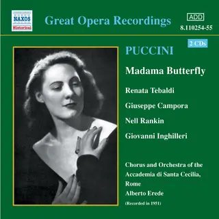 Outhere Renata Tebaldi, Chorus And Orchestra Of The Accademia Di Santa Cecilia, Alberto Erede - Puccini, Madama Butterfly (2 Cd)