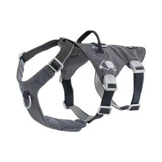 Hurtta Safeguard Harness Eco Grau Stoff, Polyester Hund Zuggeschirr