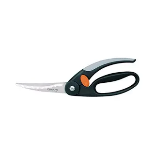 Fiskars 1003033 keukenschaar 250 mm Zwart, Grijs, Oranje Universeel