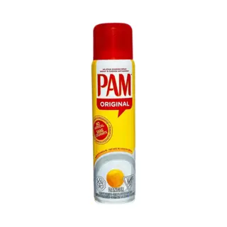 Pam Cooking Spray Original - Olie Om Vetarm Te Bakken En Braden - 170 Gram