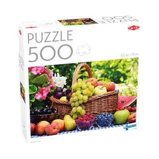 Tactic Puzzle Lovers Basket of Fruits 500 pcs puzzle