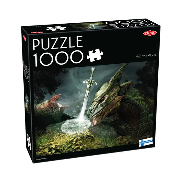 Tactic Lovers Dragons nest Legpuzzel 1000 stuk(s) Dieren thumbnail