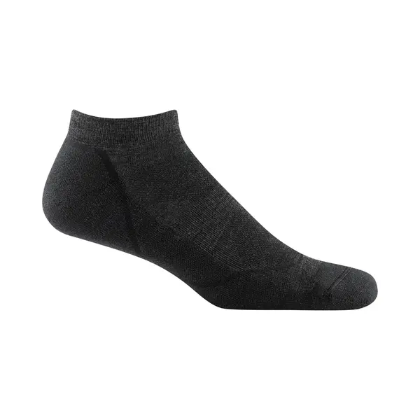 Darn Tough Light Hiker No Show Lightweight With Cushion - Black - Hikingsokken En Wandelsokken Van Merinowol thumbnail