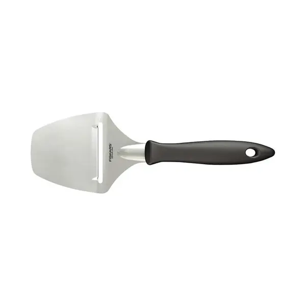 Fiskars Käsehobel Mit Rostfreier Stahlklinge, Kunststoff/Edelstahl, Länge, 21, 5 Cm, Essential, Schwarz/Silber, 1065587 thumbnail