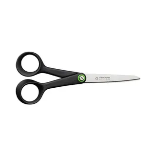 Fiskars 1074543 Büro- & Bastelschere Universal Gerader Schnitt Schwarz, Edelstahl