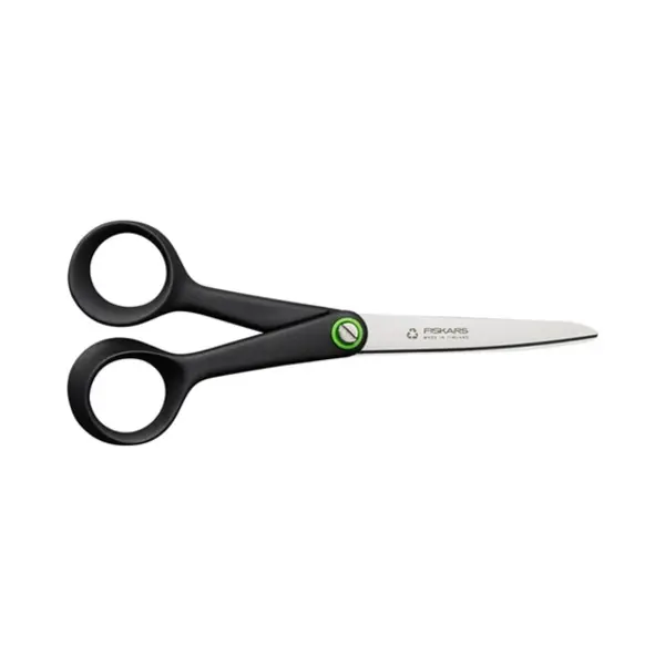Fiskars 1074543 stationery/craft scissors Universal Straight cut Black, Stainless steel thumbnail