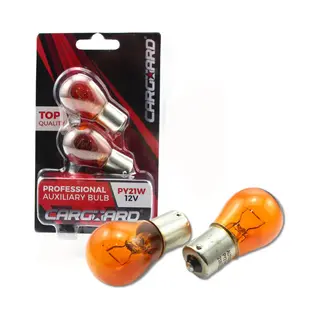 Carguard - Set (2x) BAU12S - PY21W Autolampen Knipperlicht - Oranje - 12V 21W - Long Lifetime - Knipperlichten Auto