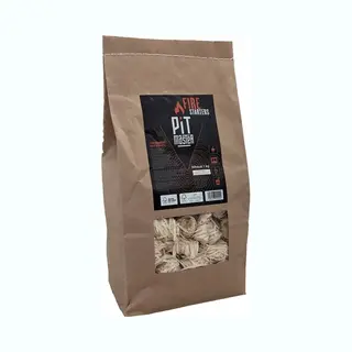 Pitmaster Aanmaakwokkels 1kg - Bbq Aanmaakwol - Bbq Starter