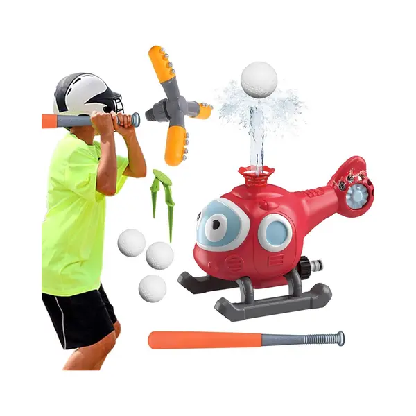 Waterspeelgoed-waterspeelgoed Buiten-watersproeier Speelgoed-watersproeier-2-in-1 Zomerwaterspeelgoed - Wordt Geleverd Met 2 Sproeiers - 360° thumbnail