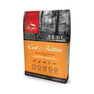 Orijen Cat & Kitten Katzen-Trockenfutter 340 g Huhn, Fisch, Truthahn