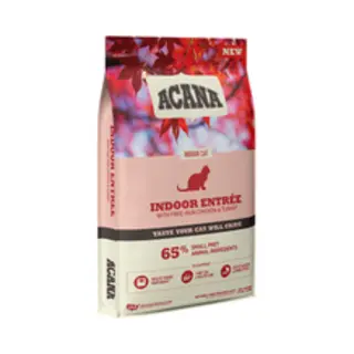 Acana Indoor Entrée Katzen Trockenfutter 4,5 kg Erwachsene Hähnchen