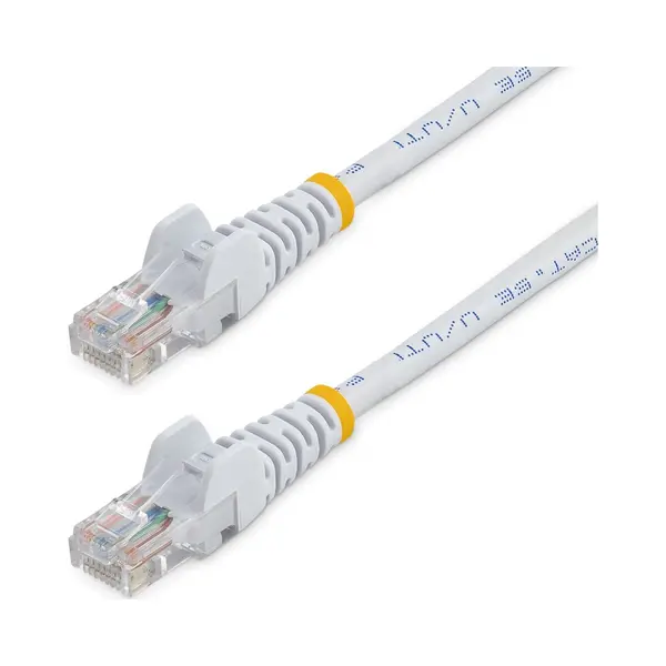 StarTech.com Cat5e Patch Cable with Snagless RJ45 Connectors - 1m, White thumbnail