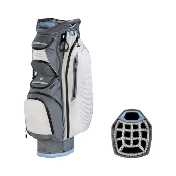 Sun Mountain C-130 H2NO Cartbag Waterdicht Nickel Platinum Ash thumbnail