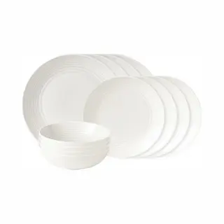 Royal Doulton Gordon Ramsay Maze Clay White Round Serving set