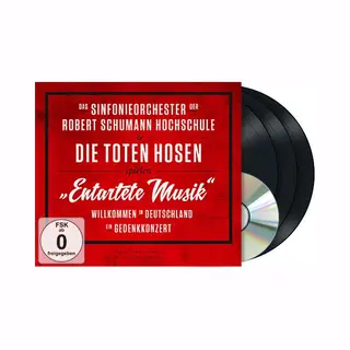 Das Sinfonieorchester Der Robert Schumann Schule & Die Toten Hosen "Entartete Musik" Willkommen In Deutschland – Ein Gedenkkonzert" Lp Multicolor