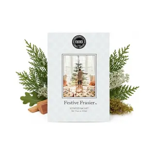 Bridgewater - Festive Frasier - Grote Geurzak, Ladegeur, Kast, Luchtverfrisser Voor Woonkamer, Slaapkamer, Badkamer, Wasmand, Radiator Of Auto - Jam,