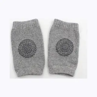 Baby Unisex Kniebeschermers - Set Van 2 Paar - Lichtgrijs