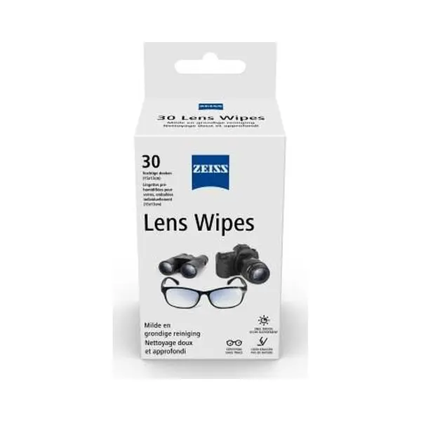 Zeiss - Lens Wipes - 30 Reinigingsdoekjes thumbnail