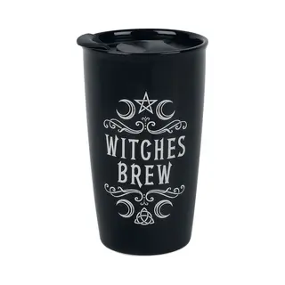 Alchemy Witches Brew Travel Mug England Gothic Cute Double Walled Insulated