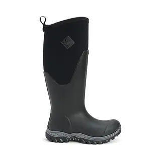 Muck Boots Women's Arctic Sport Ii Tall Fleece Lined Waterproof Pull On Boot, Black, 6