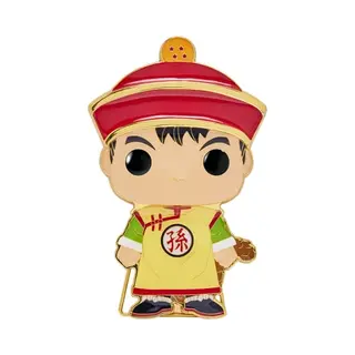 Funko Loungefly Pop! Large Enamel Pin Anime, Dbz - Gohan - Dragon Ball Z Enamel Pins - Cute Collectable Novelty Brooch - For Backpacks & Bags - Gift Idea -