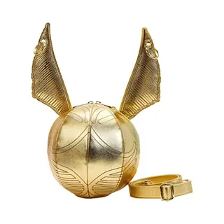 Loungefly Harry Potter Crossbody Bag Golden Snitch Official Gold Taille Unique