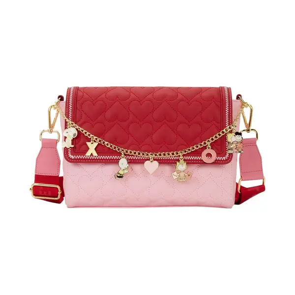 Loungefly Snoopy Valentinstag Charm Crossbody Bag thumbnail