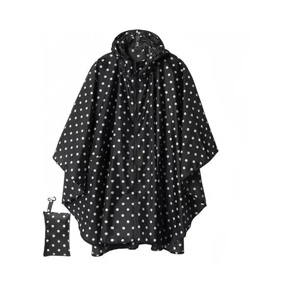 Outdoor Regenponcho - Voor Wandel- En Bergsport - Waterdicht, Winddicht En Ademend - Compact Om Mee Te Nemen - Voor Mannen En Vrouwen - Universele thumbnail