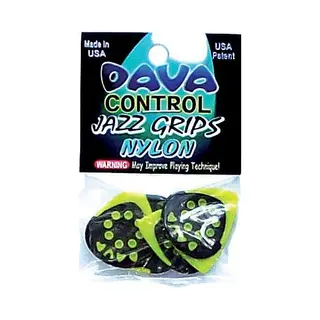 Dava Jazz Grip Nylon Opbergtas (6), Gitaar Plectrums
