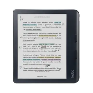 Rakuten Kobo Libra Colour e-book reader Touchscreen 32 Gb Wifi Zwart
