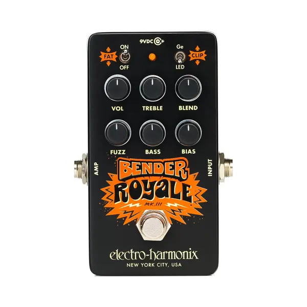 Electro Harmonix Bender Royale Germanium Fuzz Effectpedaal thumbnail
