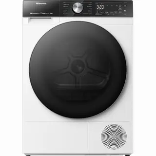 Hisense DH5S102BW wasdroger Vrijstaand Voorbelading 10 kg Wit
