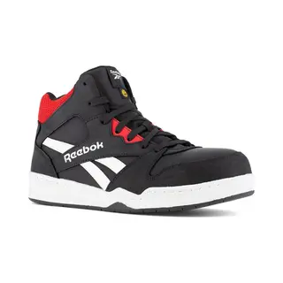 Reebok Schnürstiefel IB4132, Schwarz-rot-weiß, Esd S3, Gr. 38