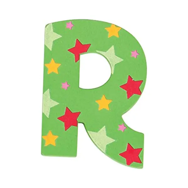 Bigjigs Toys Star Letter R (Green) thumbnail